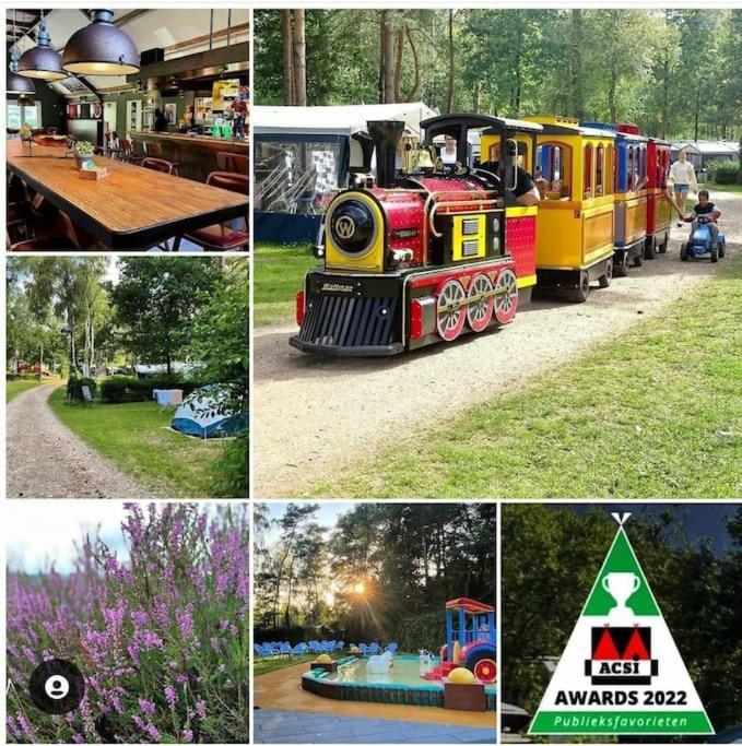 Te Huur: Leuke 4-Persoons Stacaravan Op Top Locatie! Hoenderloo Esterno foto